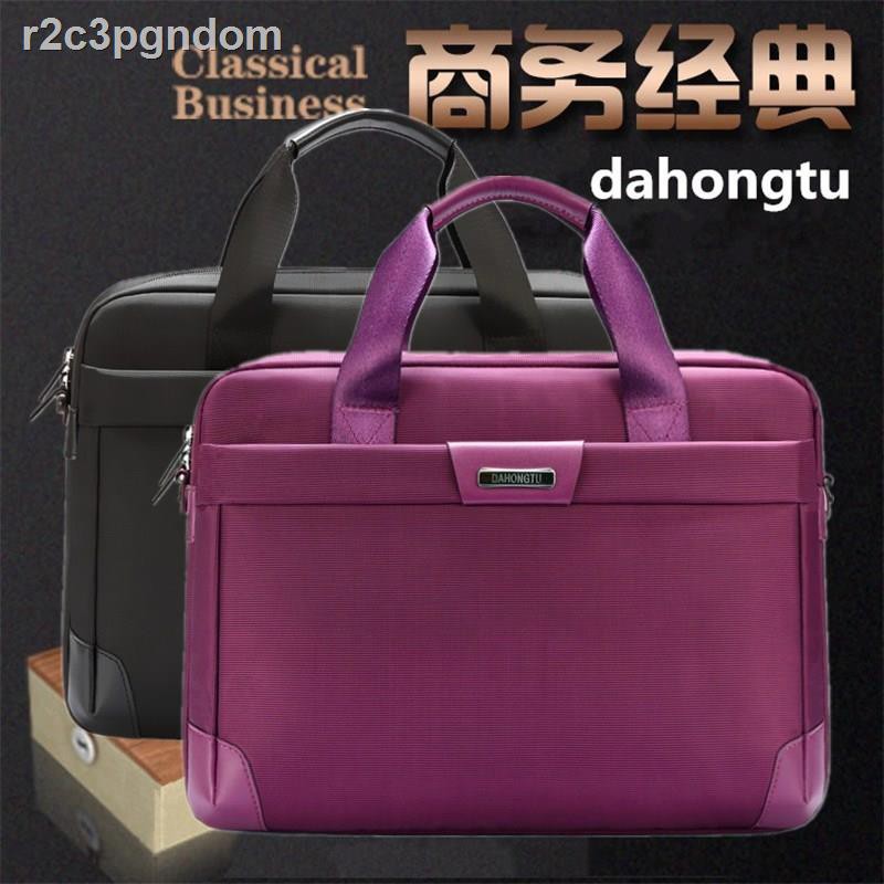 Vải thời trang mới dành cho doanh nhân Oxford di động A4 tập giấy đựng hồ sơ túi tài liệu cặp máy tính nam và nữ | BigBuy360 - bigbuy360.vn