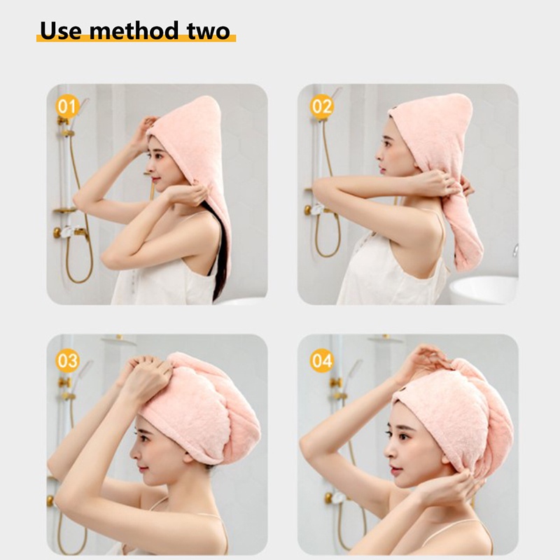 Set 8 Khăn Lau Khô Tóc Siêu Mềm Mại Thấm Hút Nước Nhanh Khô Siêu Nhẹ Tiện Dụng