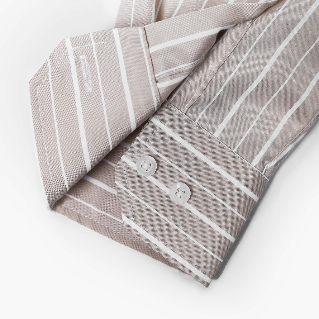 Áo Sơmi Nam CEFFYLO kẻ sọc vải Cotton họa tiết sọc lịch lãm Co giãn nhẹ | BigBuy360 - bigbuy360.vn