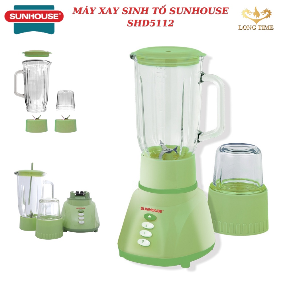 Máy xay sinh tố Sunhouse SHD 5112 , thức ăn dặm cho bé , thực phẩm