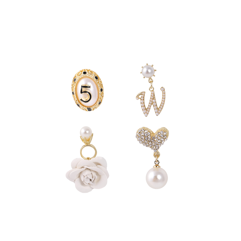 Trâm Cài Áo Hình Bông Hoa Đính Đá Sang Trọng Cho Nữ