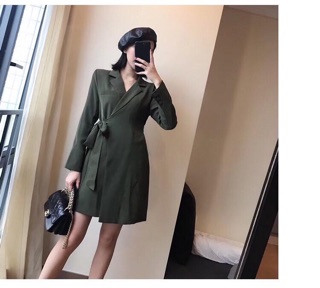 ĐẦM TAY DÀI ĐẮP CHÉO