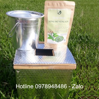 Thảo Dược+Ghế Xông Vùng Kín+Xô Đựng (Tặng Miếng Bọc Cách Nhiệt)