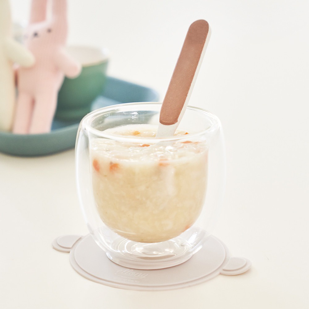 Đế lót chống trượt cho ly, cốc, bát ăn dặm cho bé Ellony nhập khẩu Hàn Quốc