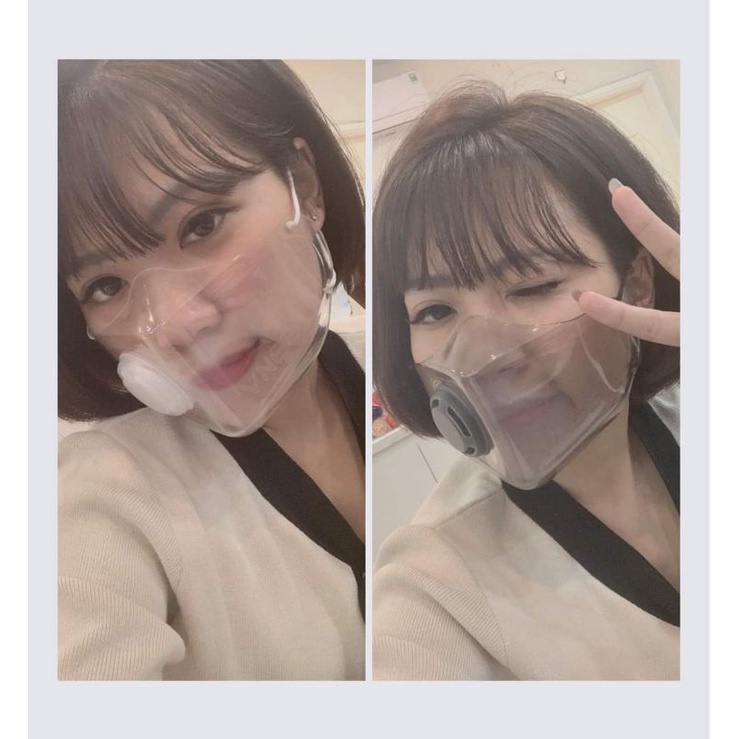 Khẩu trang nhựa trong suốt VN68