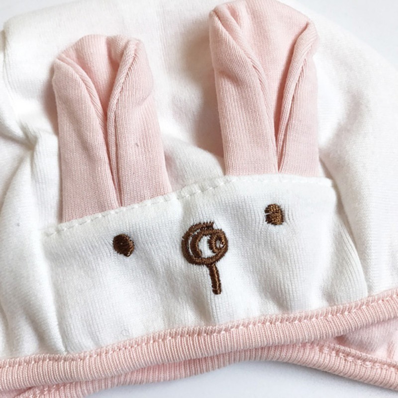 Mũ trùm đầu hình tai thỏ cho bé