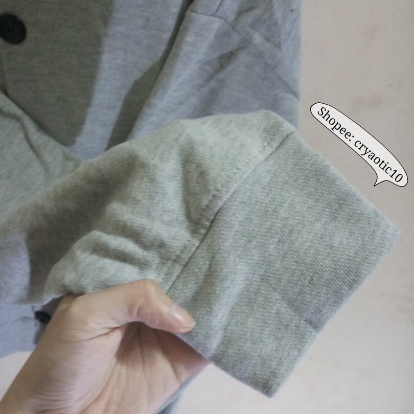 Áo khoác cardigan form rộng trơn màu basic unisex