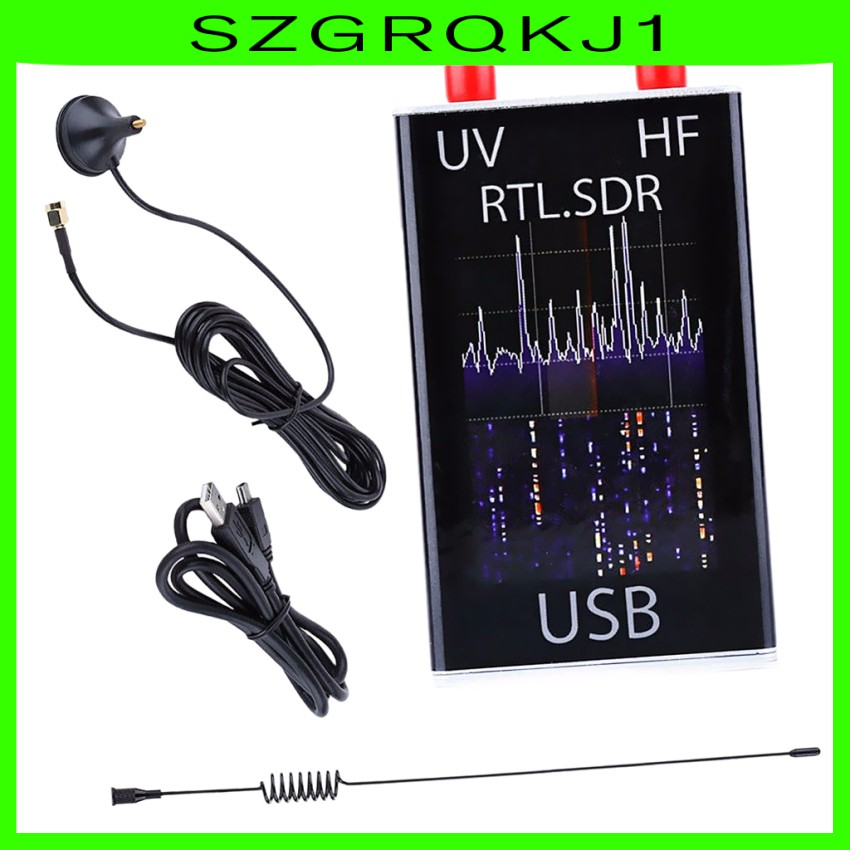 Bộ Thiết Bị Nhận Tín Hiệu Âm Thanh USB 100KHz-1.7GHz HF RTL-SDR R820T + Radio Ham 8232
