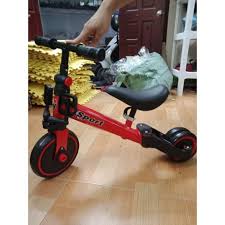 Xe đạp 3 bánh cho bé từ 2 đến 5 tuổi sport Xe chòi chân thăng bằng có bàn đạp điều chỉnh độ cao yên xe
