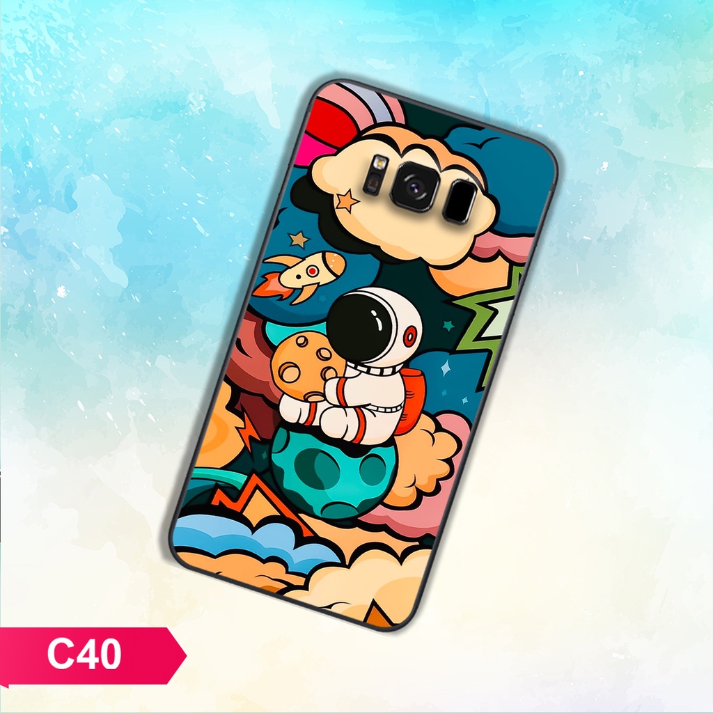 ỐP LƯNG SAMSUNG S8-SAMSUNG S8 PLUS IN HÌNH THÁM HIỂM MẶT TRĂNG CỰC ĐÁNG YÊU-HOT NHẤT 2021