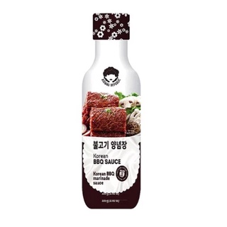 Nước sốt bbq hq chai 335g hiệu ajuma repulic