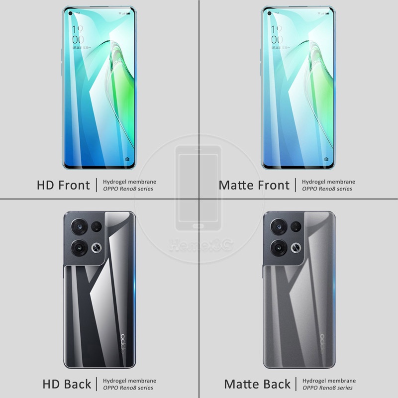 Kính Cường Lực Bảo Vệ Mặt Trước / Sau Cho OPPO Reno 8 Reno8 Pro Reno8Pro 5G