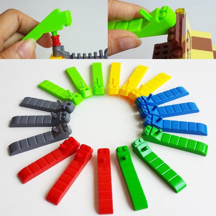 Combo bộ dụng cụ tháo lắp lego gồm búa gõ lego và cây tháo gỡ lego