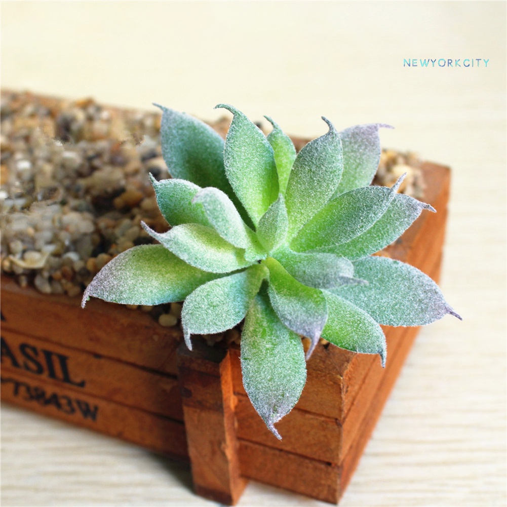 1 Cây Sen Đá Nhân Tạo Mini Dùng Trang Trí Bàn Tiệc