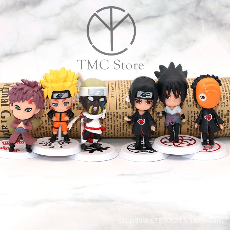 Mô hình naruto sasuke sakura gaara cực cute - T06 TMC Store