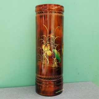 Ống nhang bằng gỗ cao 27cm