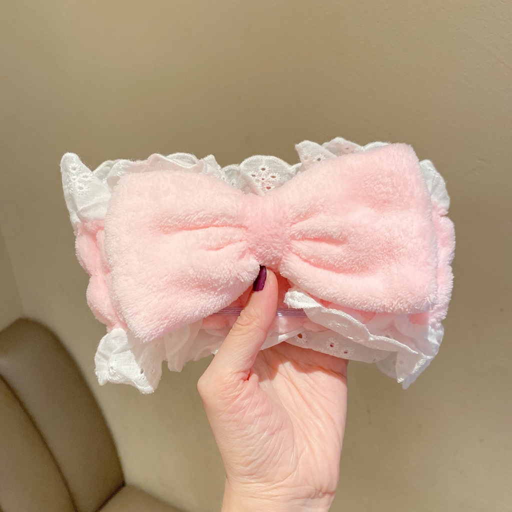 Băng đô rửa mặt cao cấp dể thương nhiều kiểu hottrend Hàn Quốc ANNIE