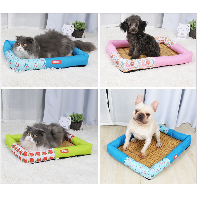 Cool mattress lining summer- autumn for pets (size up to 20kg) - Đệm mát lót chiếu điều hè- thu cho thú cưng