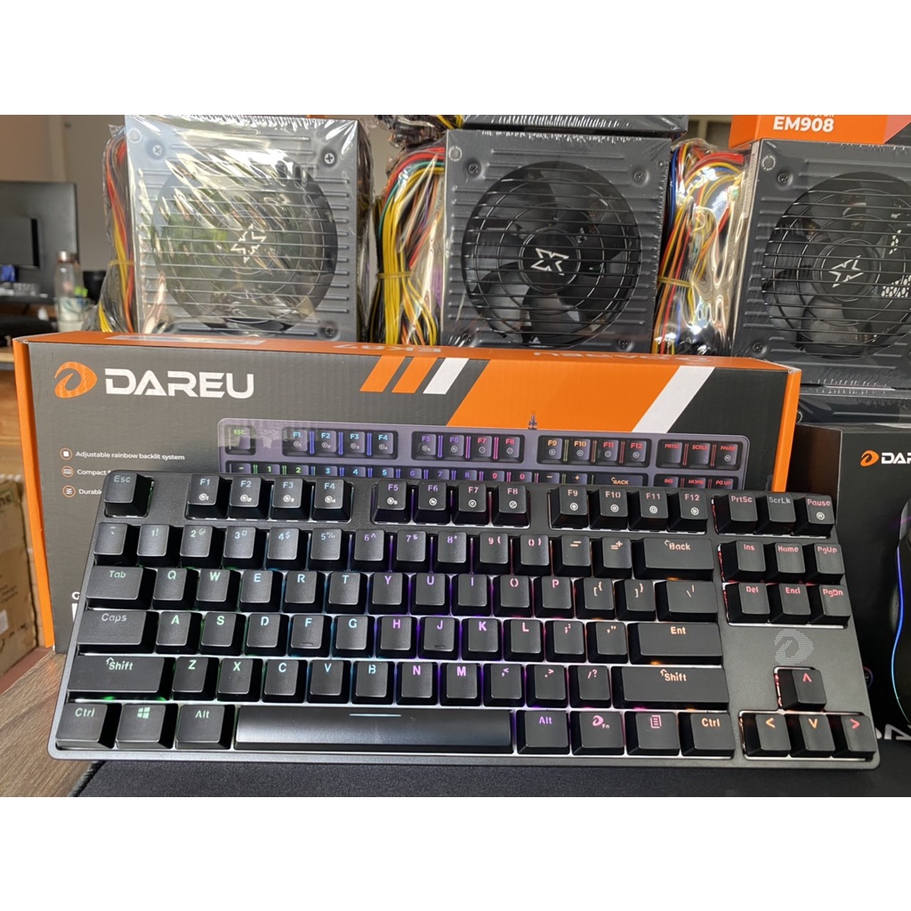 Bàn phím cơ Gaming DAREU EK87 - Black