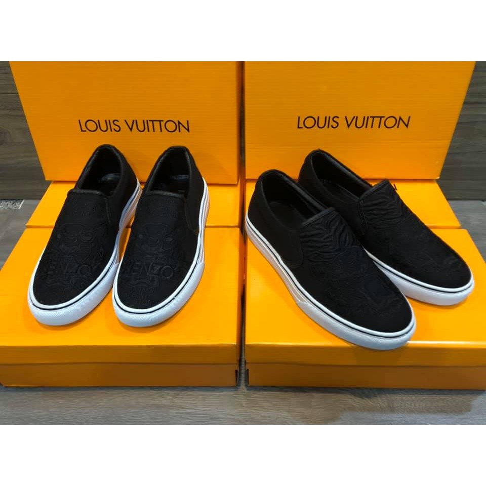 GIẦY SLIPON KENZO MẶT HỔ THÊU .