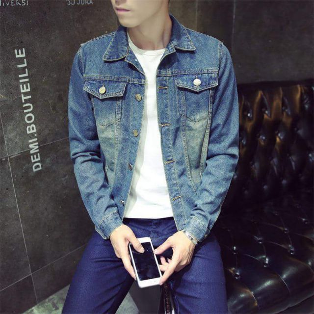 Áo Khoác Jean Nam
