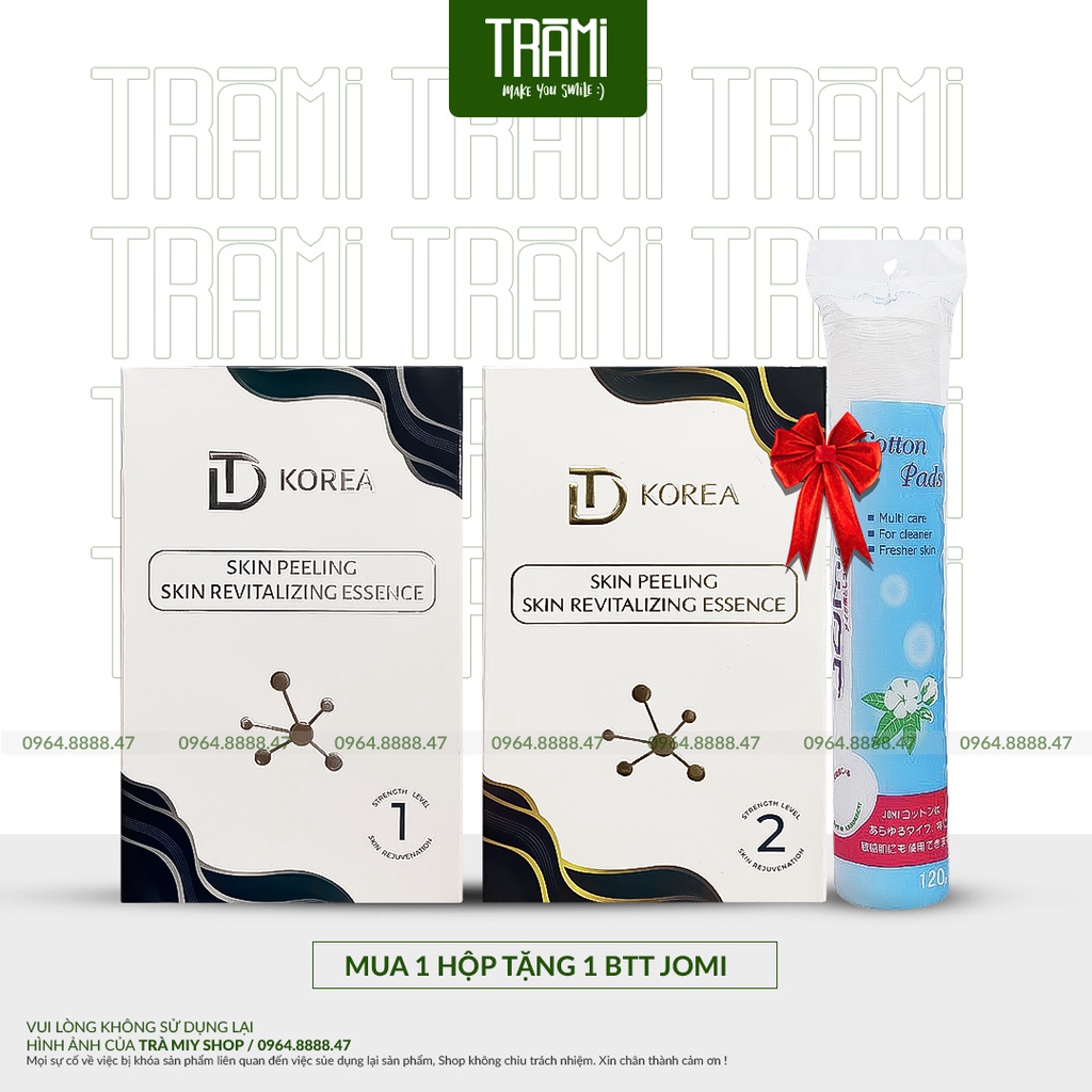 [CHÍNH HÃNG] Tinh Chất Vi Tảo Tái Tạo Da Skin Peeling &amp; Skin Revitalizing Essence Trang Nemo.