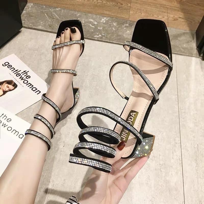 SANDAL dây quấn 🌺- lấp lánh Kèm ảnh thật
