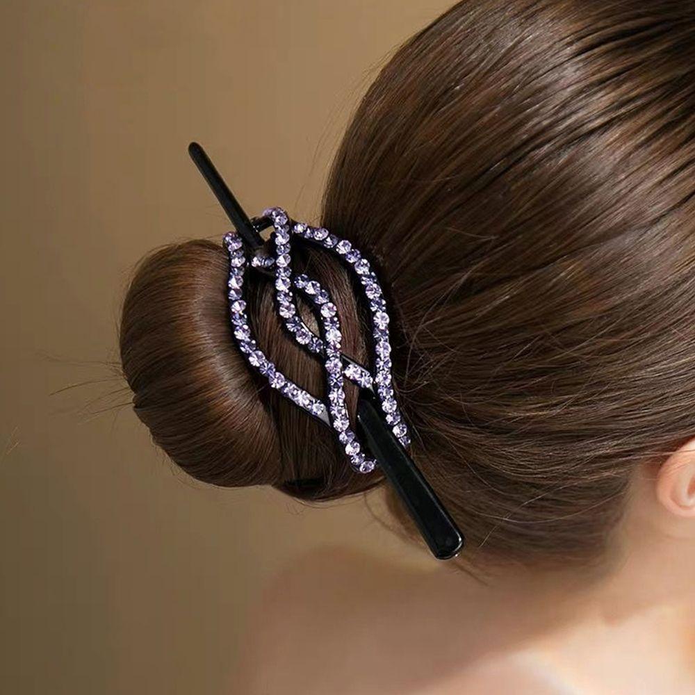 EXPEN Trâm Cài Tóc Nhựa Phong Cách Retro Thanh Lịch Cho Nữ