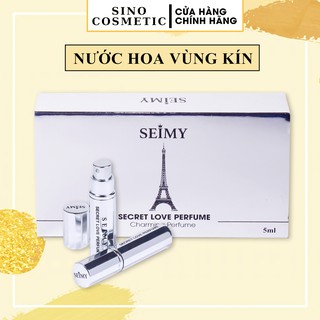 Nước hoa vùng kín Seimy - Secret Love Perfume - Nước hoa cô bé - Lưu hương lâu 24 giờ Hương thơm chuẩn Pháp 5ml