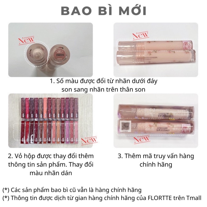 Son bóng Florte Nice To Meet Chu