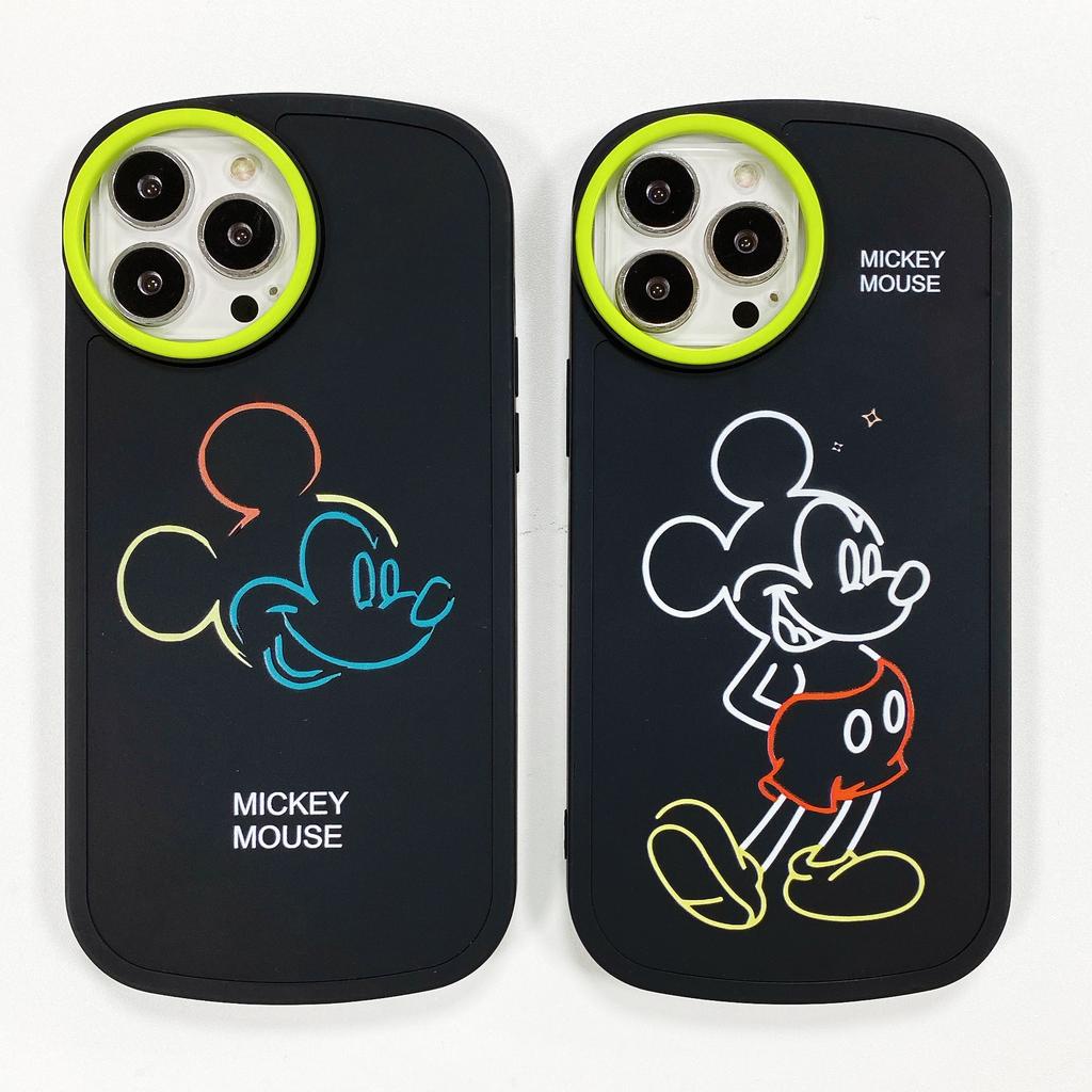 Ốp Điện Thoại Mềm Hình Chuột Mickey Cho IPhone 13Promax 12 11 7Plus X Xs Max XR