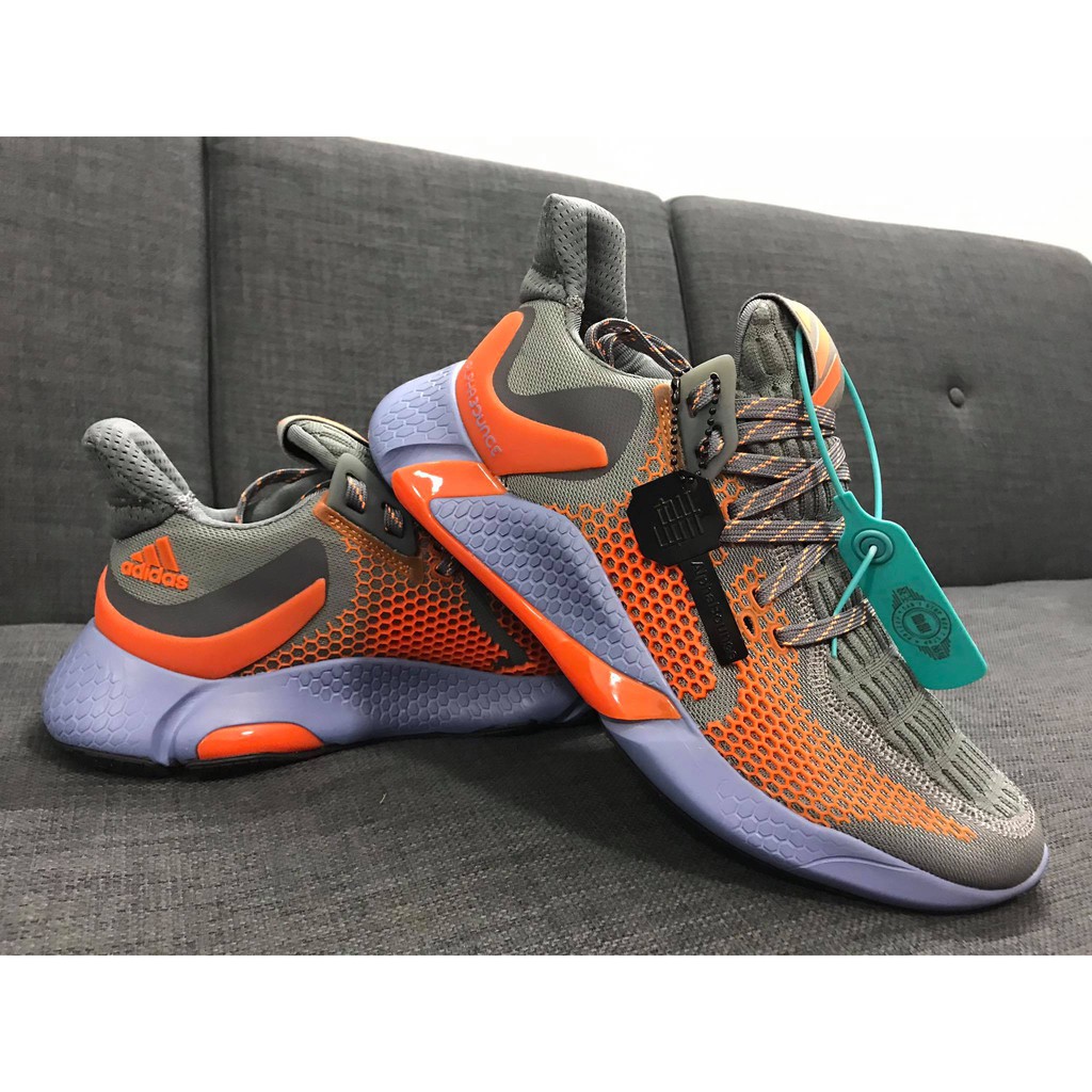 Giày Nam Adidas Alphabounce instinct 2020 Full box - Xám Cam