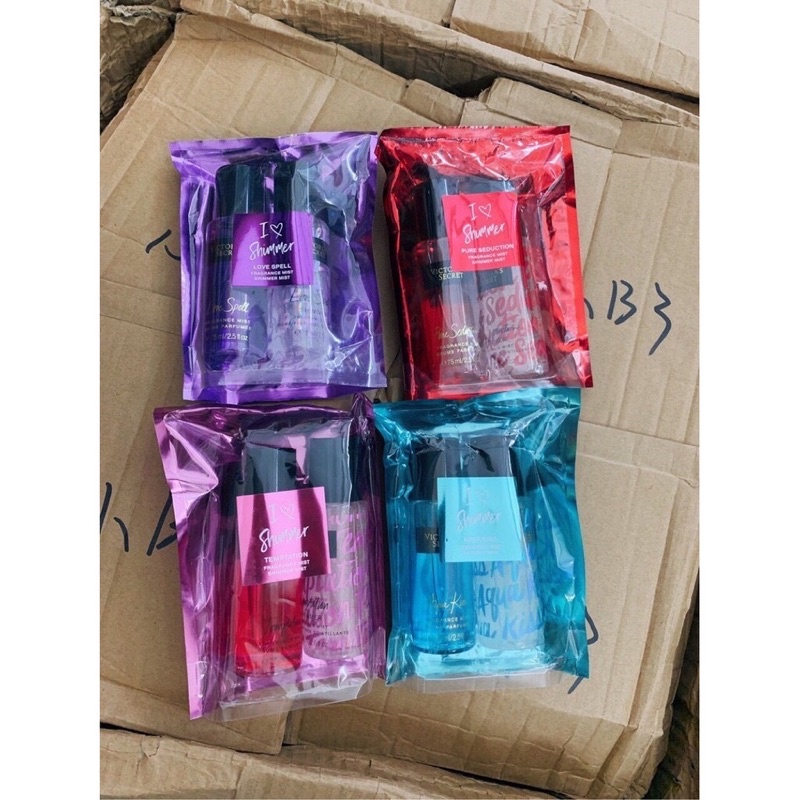 Sét 2 chai BODDYMIST VICTORIA’S SECRET 🌈 | Thế Giới Skin Care