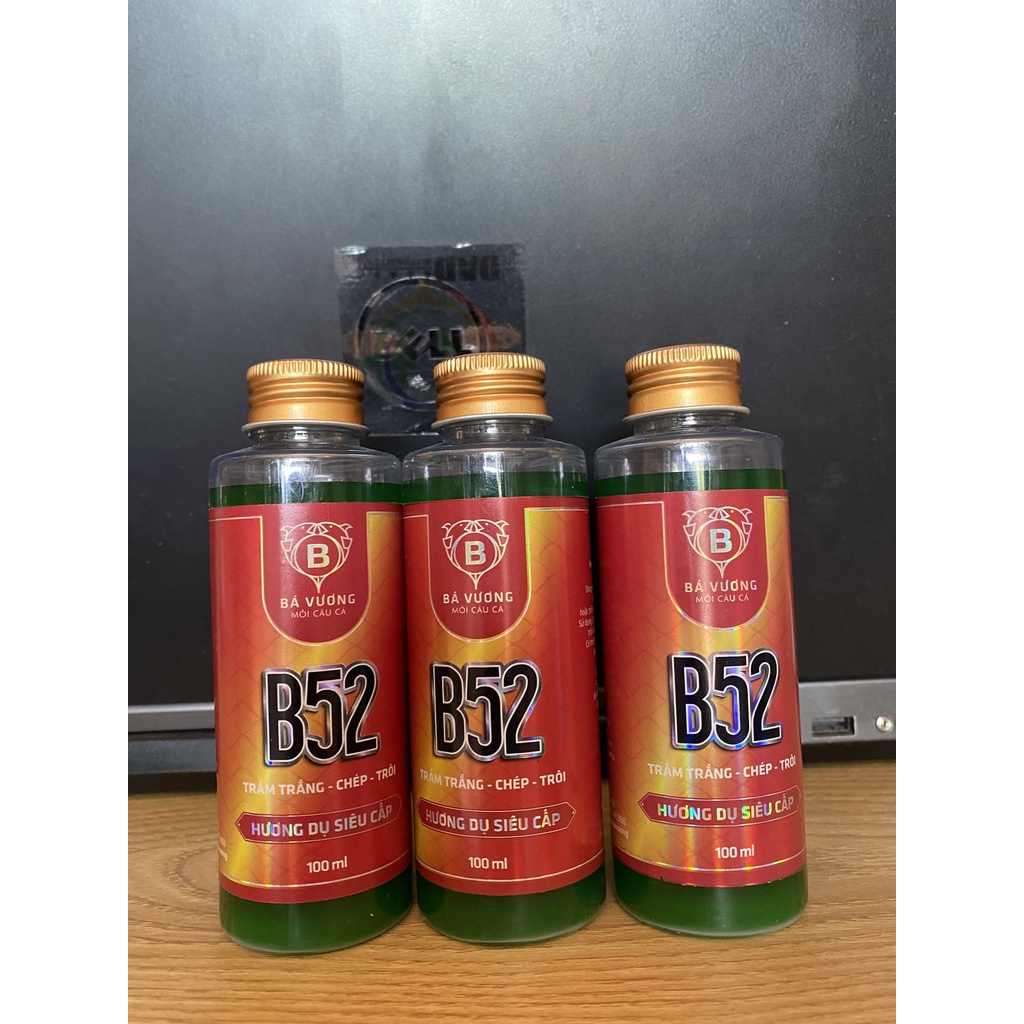 Hương Liệu B52 Bá Vương 100ml - Chuyên dụ Trắm Trắng, Chép ,Trôi