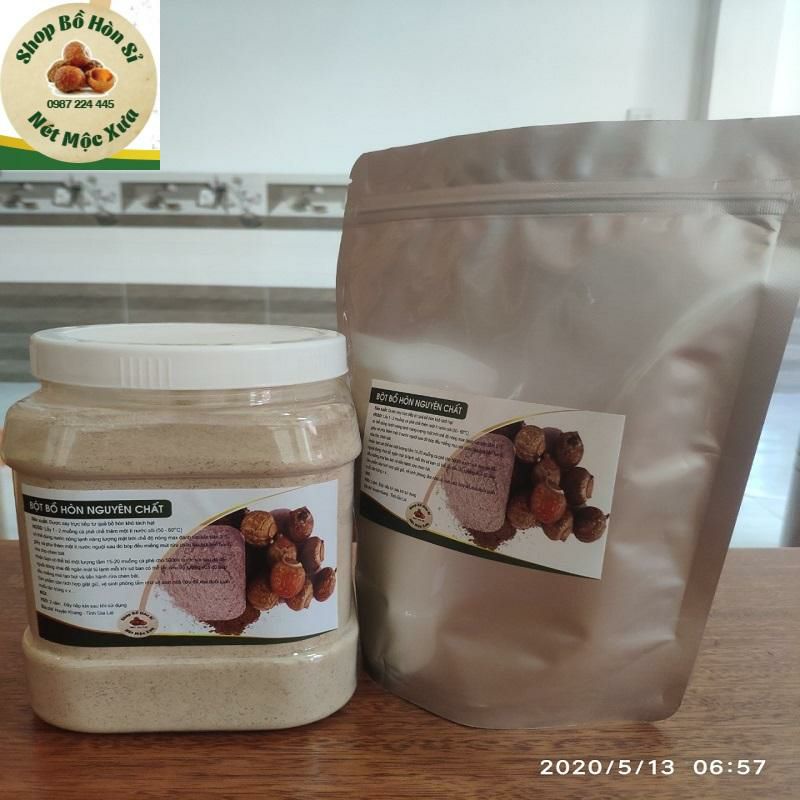COMBO 1KG BỒ HÒN TÁCH HẠT LOẠI 1 TẶNG 100G BỘT BỒ HÒN