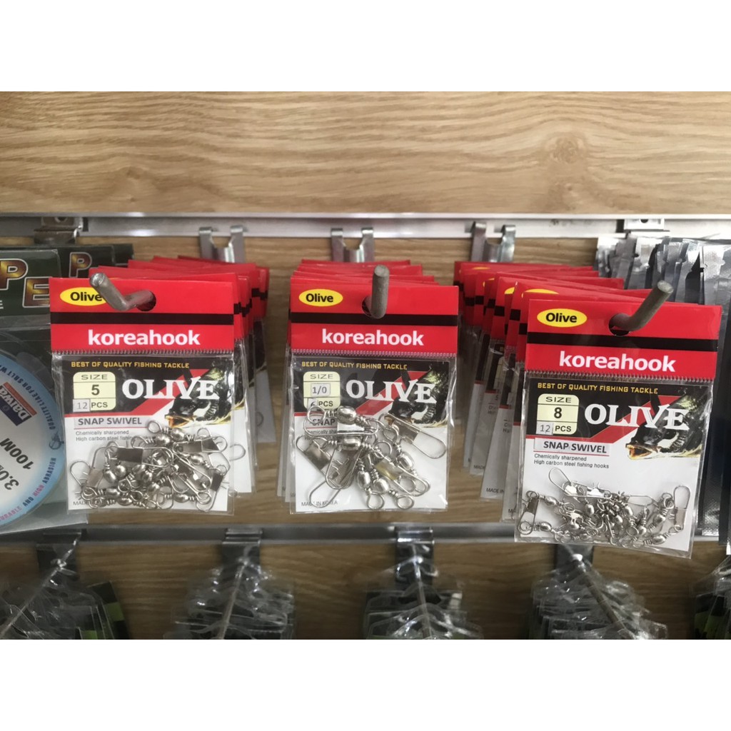 Khóa lure ma ní chống xoắn