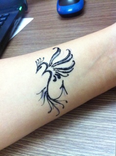 Mực vẽ Henna - Golecha đen