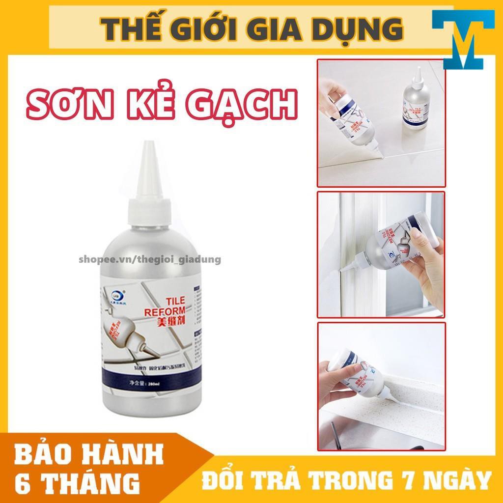 Chai Sơn Kẻ Chỉ Gạch Tiện Dụng FREESHIP Sơn Gạch Trắng