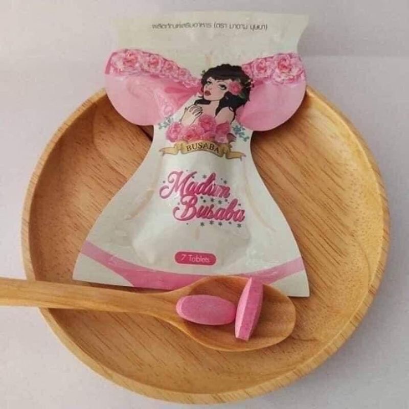 Viên uống nở ngực chính hãng thái lan MADAM BUSABA tăng vòng 1 hiệu quả