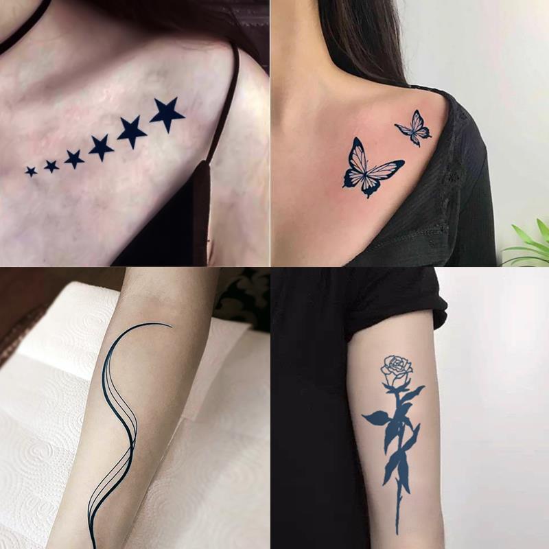 Hình Xăm Dán Tạm Thời Chống Thấm Nước Cao Cấp Dành Cho Nữ