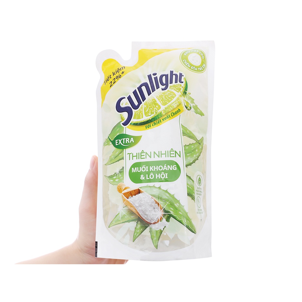 Nước rửa chén Sunlight Thiên Nhiên Túi 750g