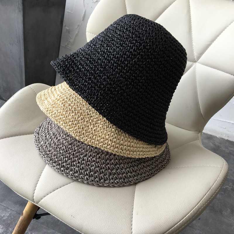 Nón Tai Bèo Vành Nhỏ Màu Sắc Đơn Giản Thời Trang Mùa Hè Cho Nữ
