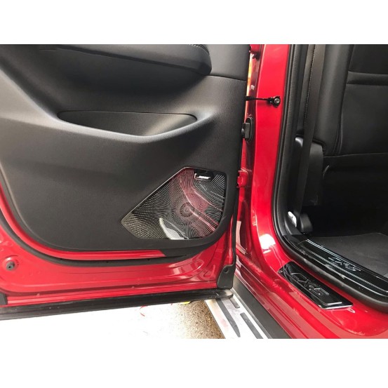 ốp màng loa Mazda CX5 2022-2018 màu titan cao cấp