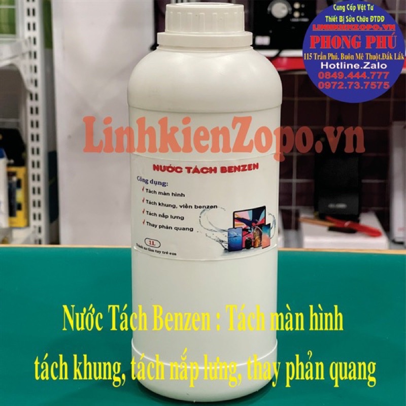 Nước Tách BenZen Màn Hình Loại Mạnh. Tách Lưng Điện Thoại