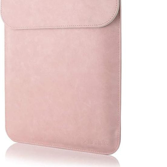 Túi Da Mềm Chống Thấm Nước Màu Hồng Cho Macbook Air 13 ''