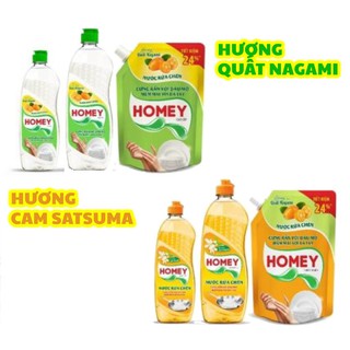 Sữa Rửa Chén Sạch Dầu Mỡ Homey 950g