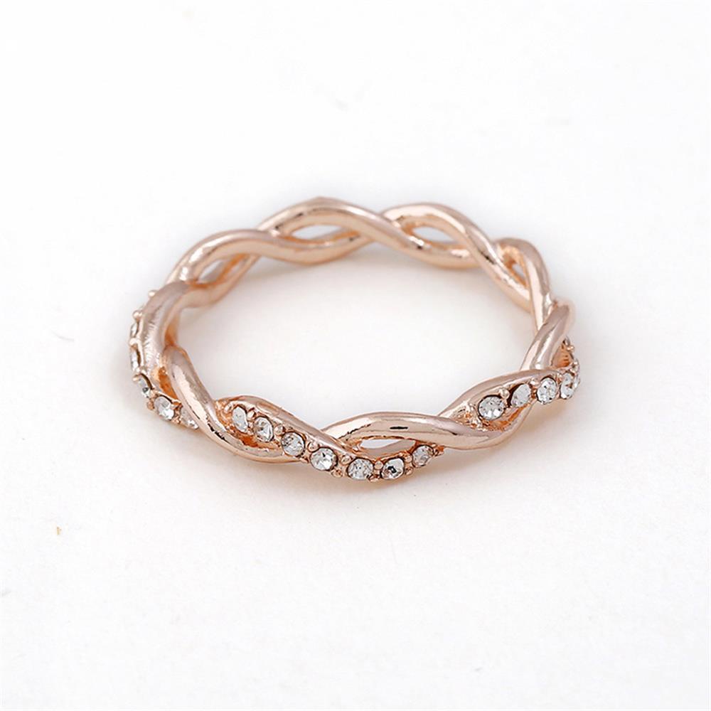 SUMU Nhẫn Xoắn Mỏng Cho Nữ