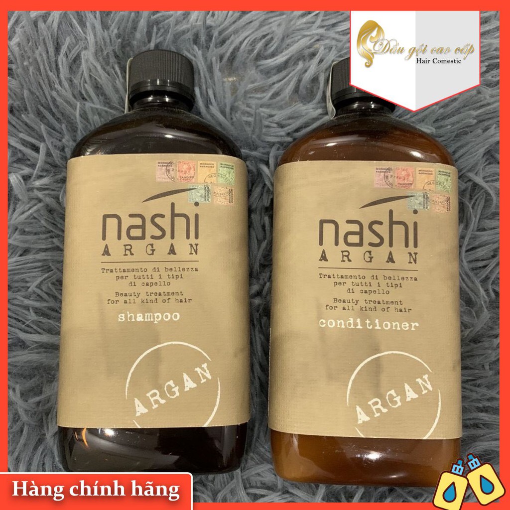 🍂[CHÍNH HÃNG 100%]🍂 Cặp Dầu Gội Xả Nashi Argan Phục Hồi Tóc Hư Tổn 200ml/500ml/1000ml [Chính Hãng] 🌹