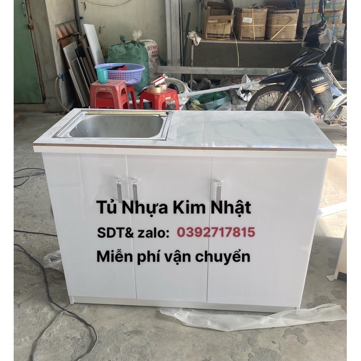 Tủ bếp mini nhựa Đài Loan cao cấp freeship tphcm