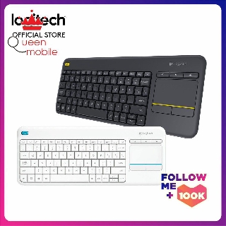 Bàn Phím Không Dây LOGITECH K400 Plus [Đen-Trắng]